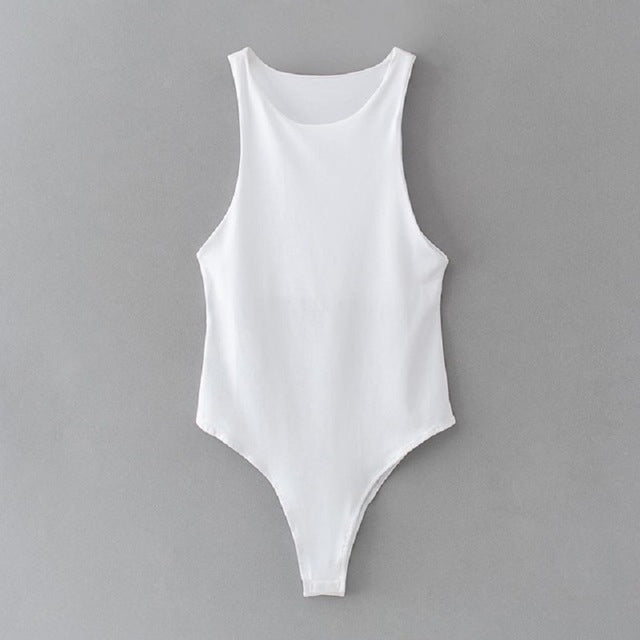 Bodysuit Liso Sin Mangas | 6 Colores