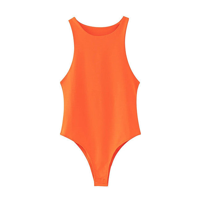 Bodysuit Liso Sin Mangas | 6 Colores