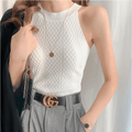 Blusa de Punto Texturizada Cuello Alto - Maylen Select