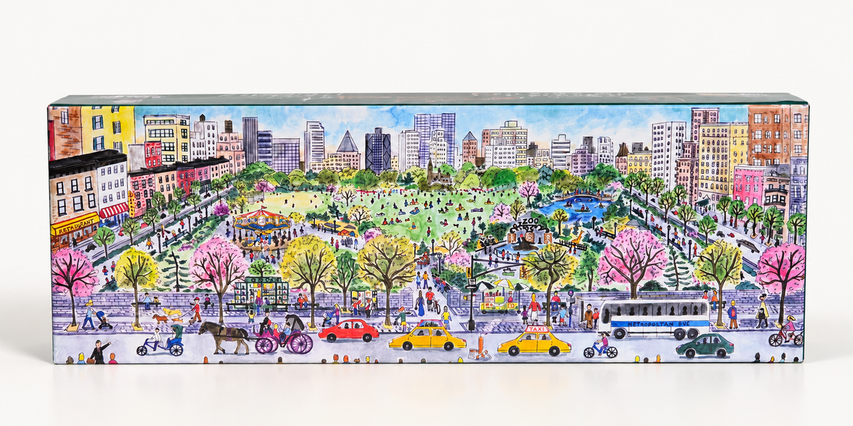 Cityscape – Rompecabezas panorámico de 1000 piezas - Maylen Select