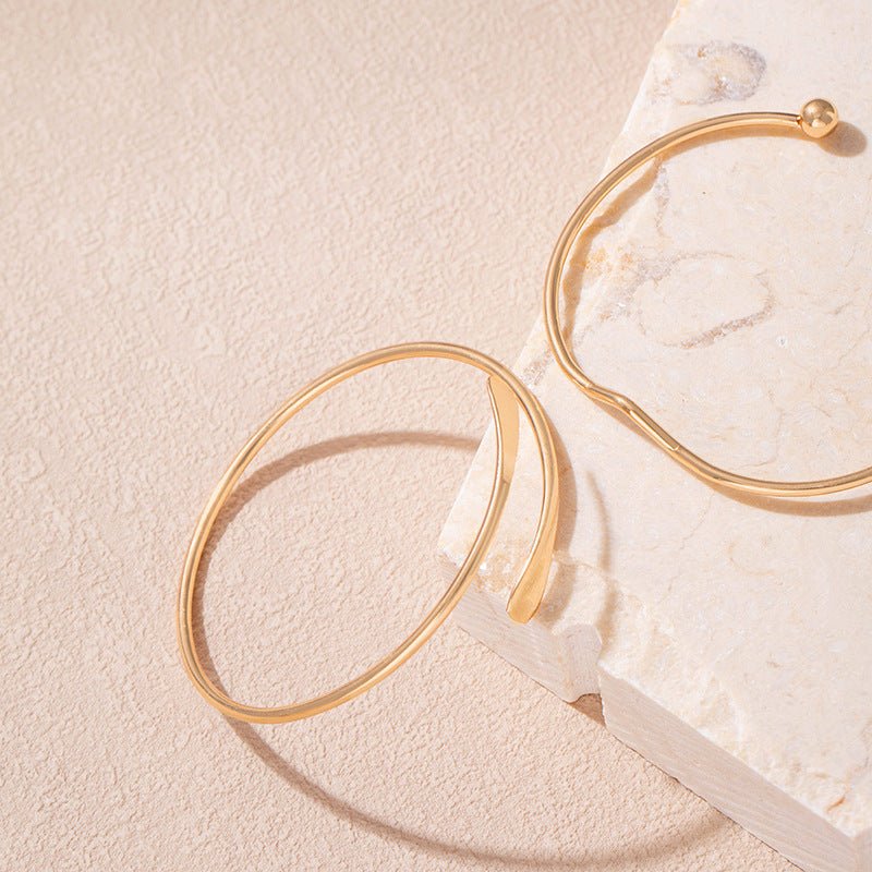 Pulsera de Cadena Gruesa | Estilo Retro Dorado - Maylen Select