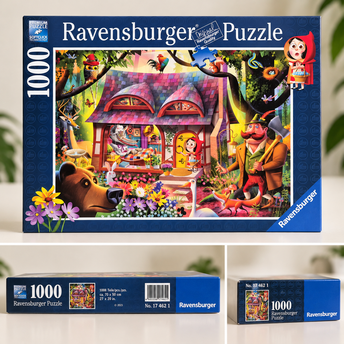 Rompecabezas Ravensburger Caperucita Roja | 1000 piezas - Maylen Select