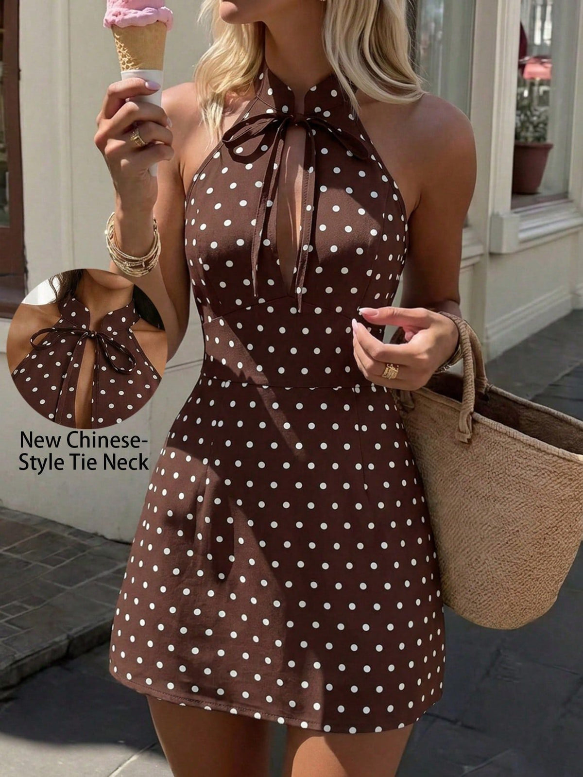 Vestido Halter Espalda Descubierta - Maylen Select